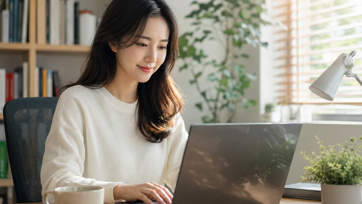 자연광이 드는 홈오피스에서 개발자가 노트북 앞에 앉아 MCP 서버를 다시 붙여보며 담담한 표정으로 화면을 살펴보는 장면